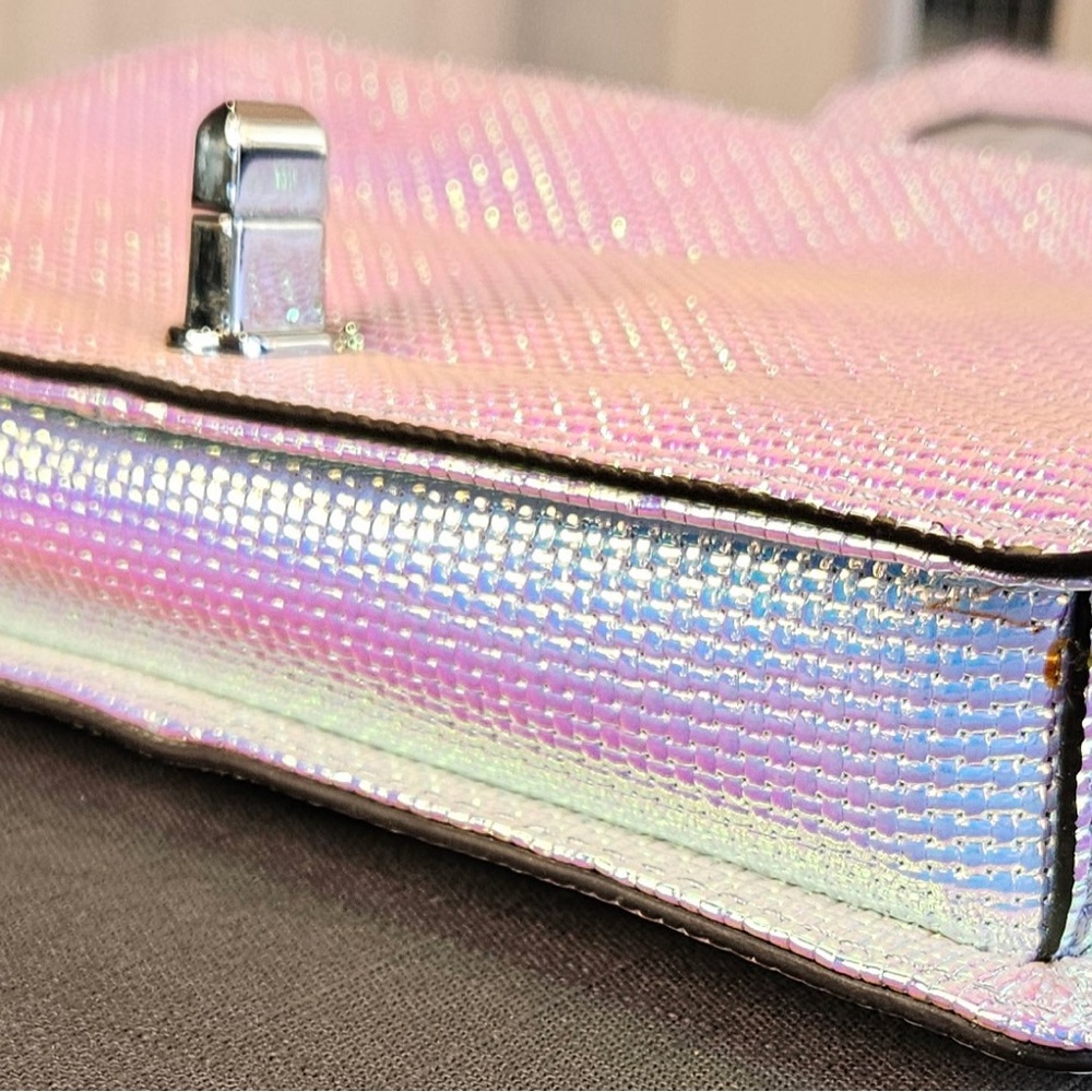 Rebecca Minkoff RARE Holographic Crossbody Bag - Picture 5 of 10